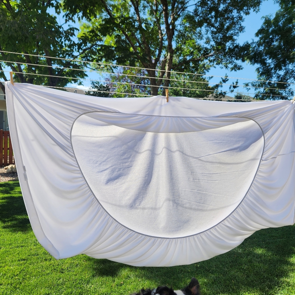 Cosy House Collection White Fitted Waterproof Mattress Protector, Twin XL